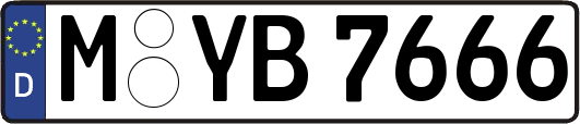 M-YB7666