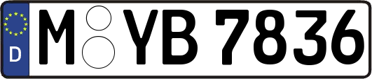 M-YB7836