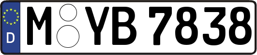 M-YB7838