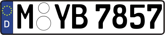 M-YB7857