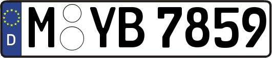 M-YB7859