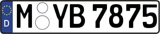 M-YB7875