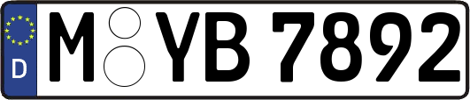 M-YB7892