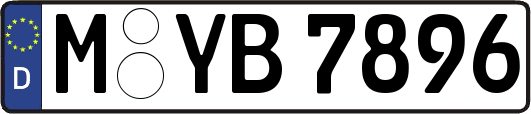 M-YB7896