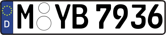 M-YB7936