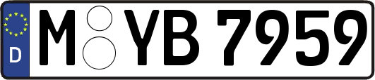 M-YB7959