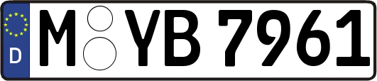 M-YB7961