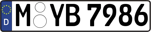 M-YB7986