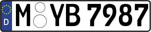 M-YB7987