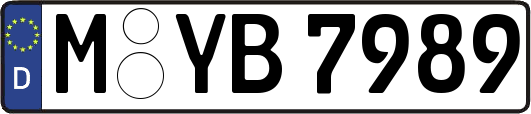 M-YB7989