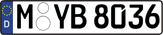 M-YB8036