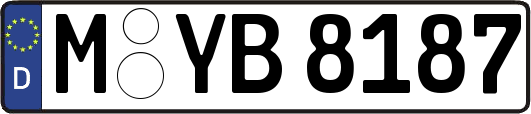 M-YB8187