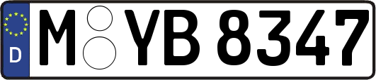 M-YB8347