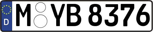 M-YB8376