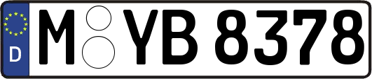 M-YB8378