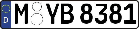 M-YB8381