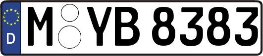 M-YB8383