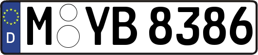 M-YB8386