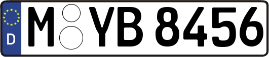 M-YB8456