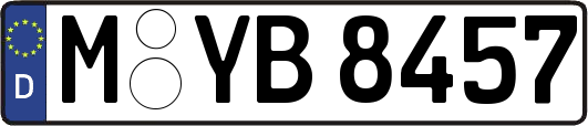M-YB8457