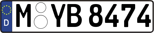 M-YB8474