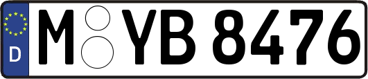 M-YB8476