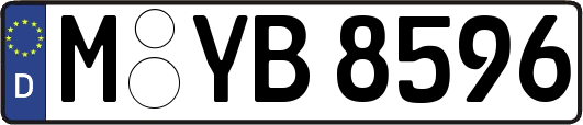 M-YB8596