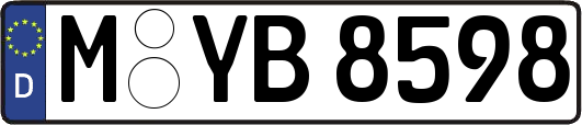 M-YB8598