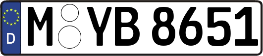 M-YB8651