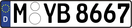 M-YB8667