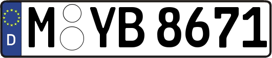 M-YB8671