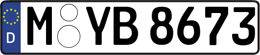 M-YB8673
