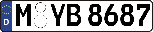 M-YB8687
