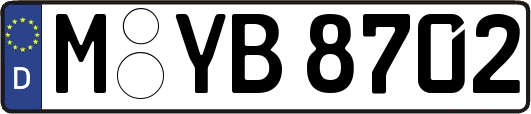 M-YB8702