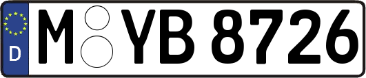 M-YB8726