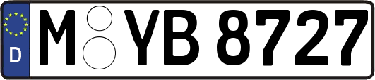 M-YB8727