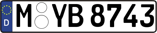 M-YB8743