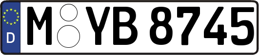 M-YB8745