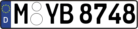 M-YB8748