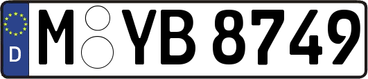 M-YB8749