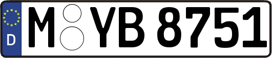 M-YB8751