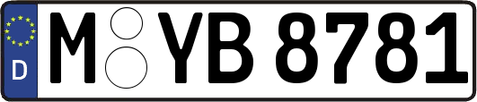 M-YB8781