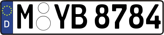 M-YB8784