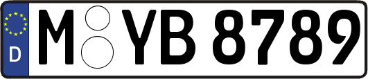 M-YB8789