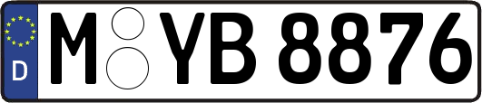 M-YB8876