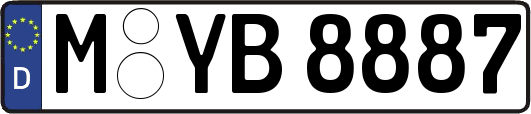 M-YB8887