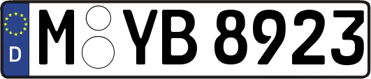 M-YB8923