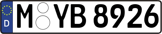 M-YB8926