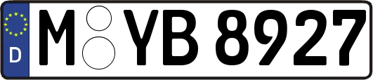 M-YB8927