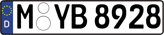 M-YB8928